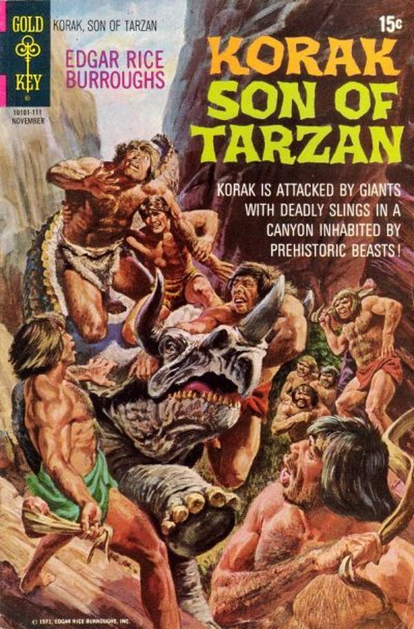 Cover of Edgar Rice Burroughs Korak, Son of Tarzan #44