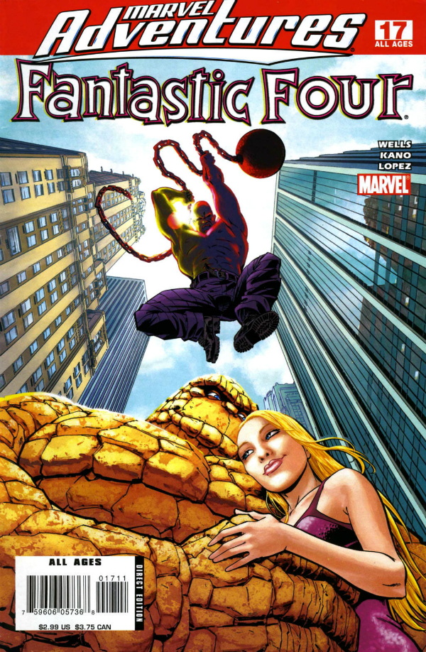 Marvel Adventures Fantastic Four (2005) #17 cover