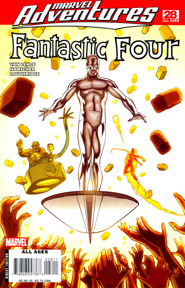 Marvel Adventures Fantastic Four (2005) #28 cover