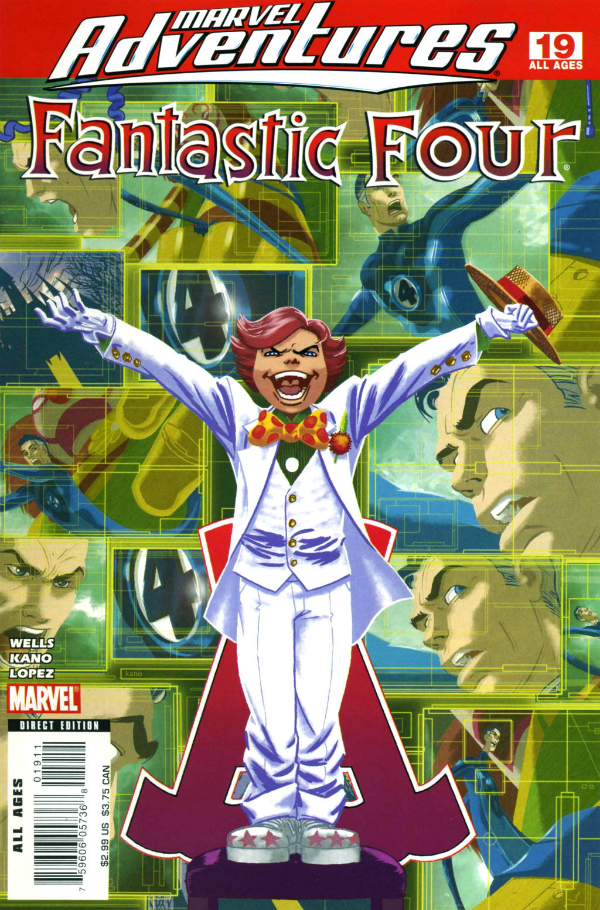 Marvel Adventures Fantastic Four (2005) #19 cover