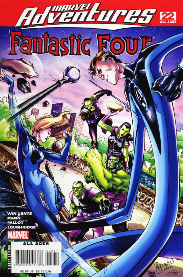 Marvel Adventures Fantastic Four (2005) #22 cover