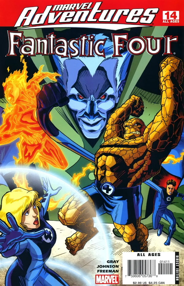 Marvel Adventures Fantastic Four (2005) #14 cover