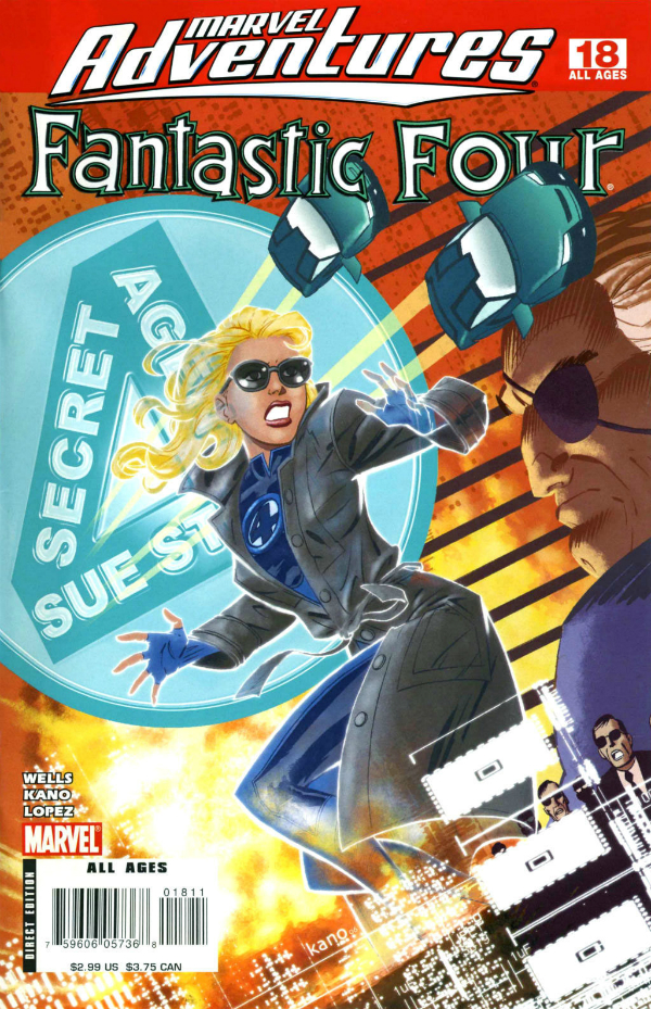 Marvel Adventures Fantastic Four (2005) #18 cover