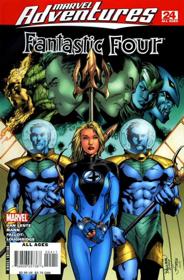 Marvel Adventures Fantastic Four (2005) #24 cover