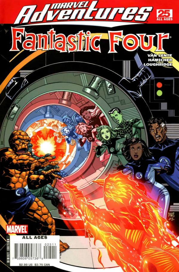 Marvel Adventures Fantastic Four (2005) #25 cover