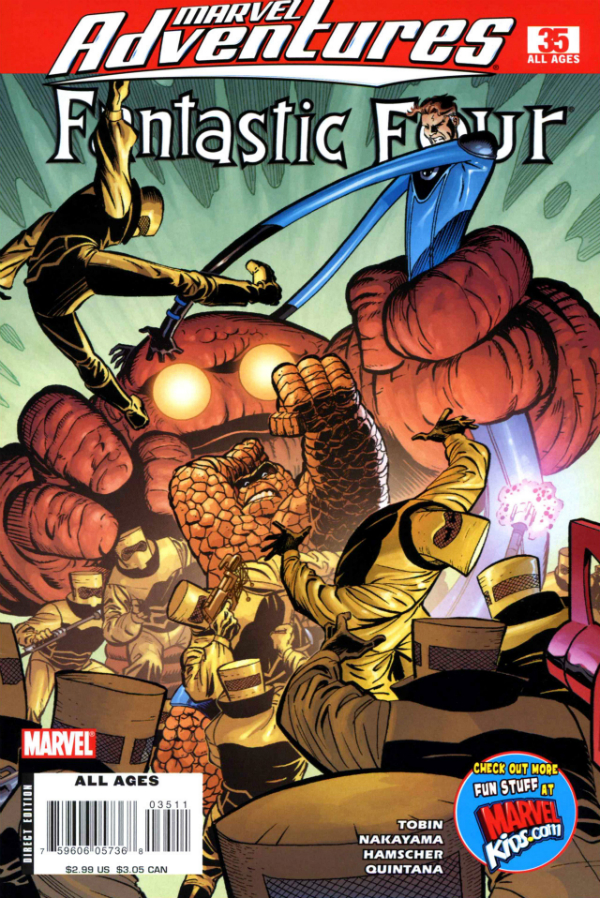 Marvel Adventures Fantastic Four (2005) #35 cover