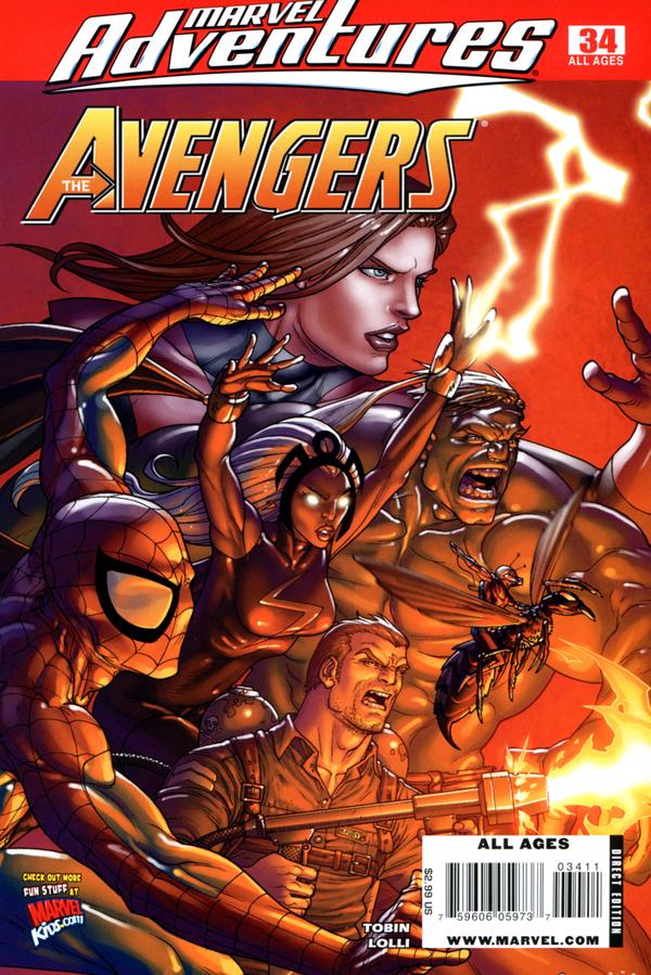 Marvel Adventures The Avengers (2006) #34