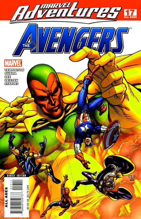 Marvel Adventures The Avengers (2006) #17 cover