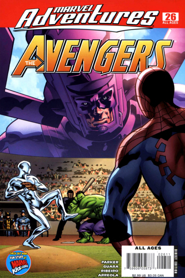 Marvel Adventures The Avengers (2006) #26 cover