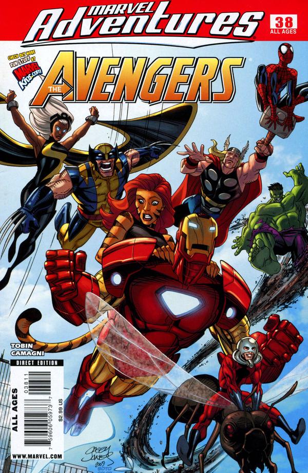 Marvel Adventures The Avengers (2006) #38 cover