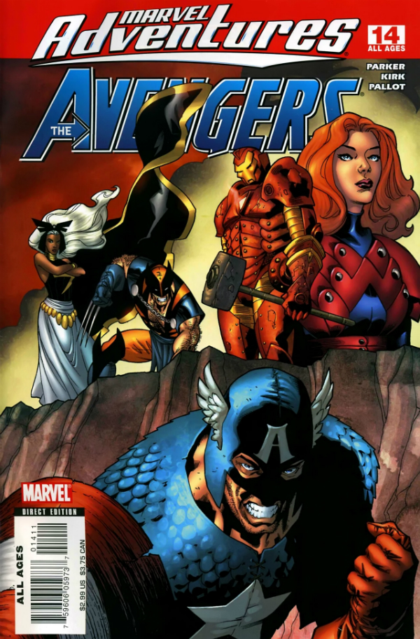 Marvel Adventures The Avengers (2006) #14 cover