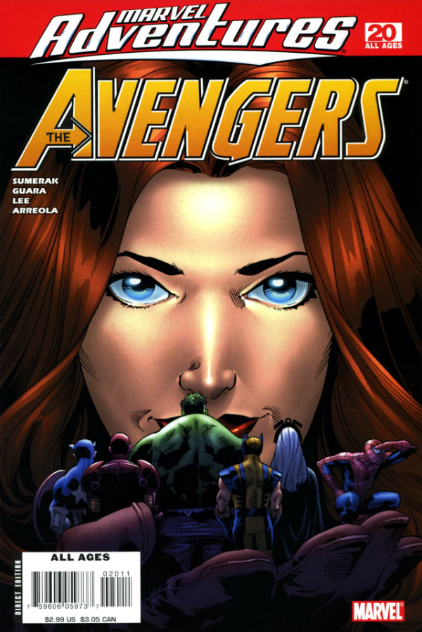 Marvel Adventures The Avengers (2006) #20 cover