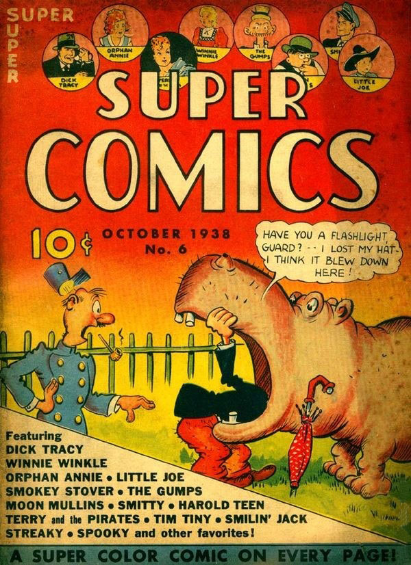 Cover of Super Comics #6