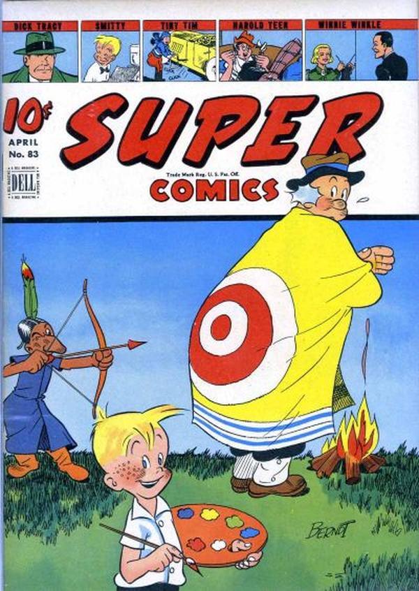 Cover of Super Comics #83