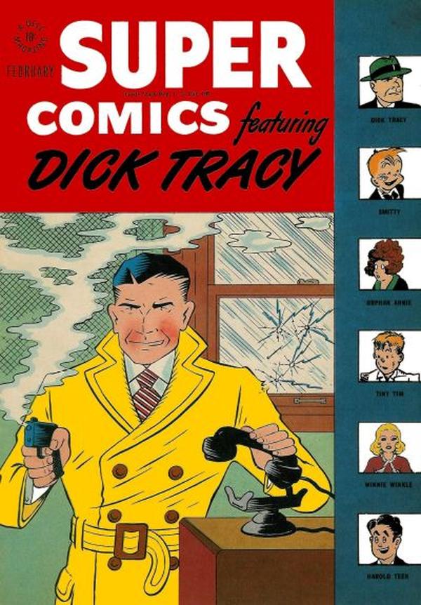 Cover of Super Comics #105