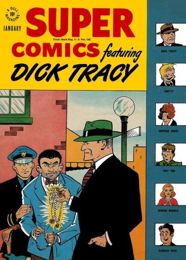 Cover of Super Comics #104