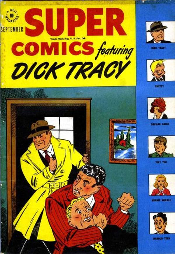 Cover of Super Comics #100
