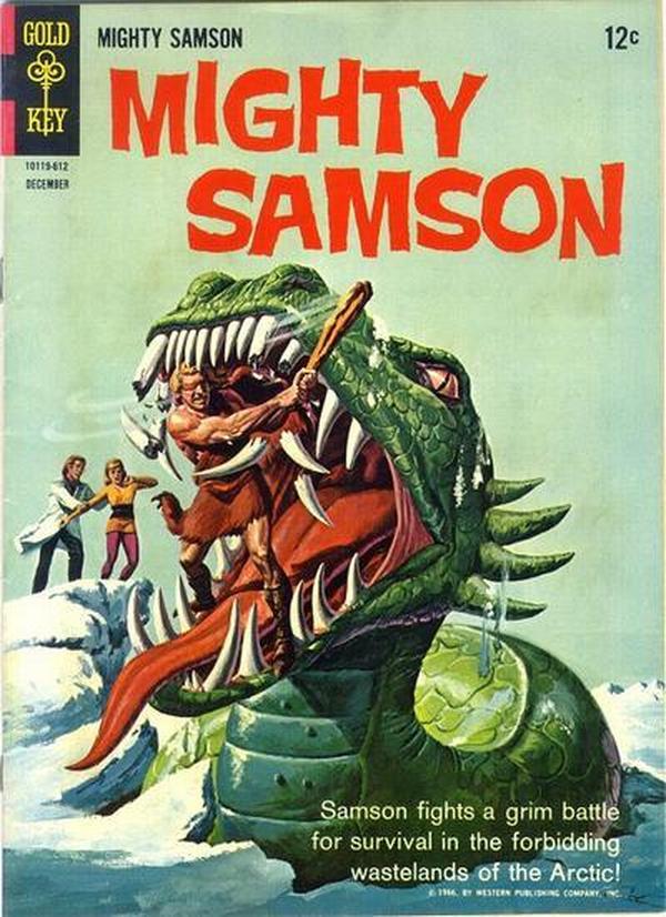 Cover of Mighty Samson #8