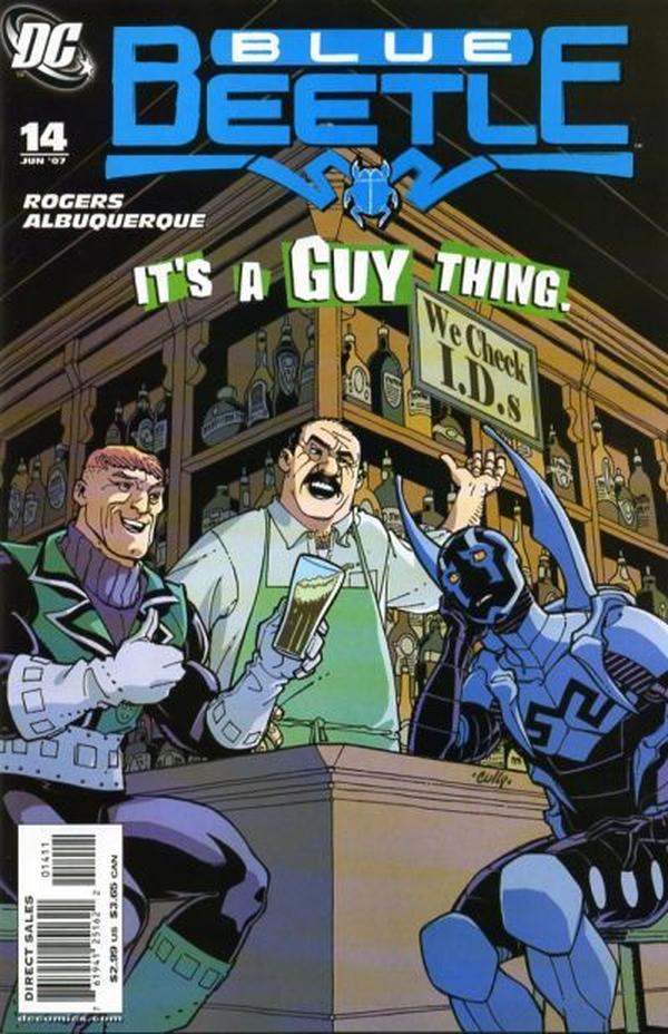 The Blue Beetle (2006) #14 cover