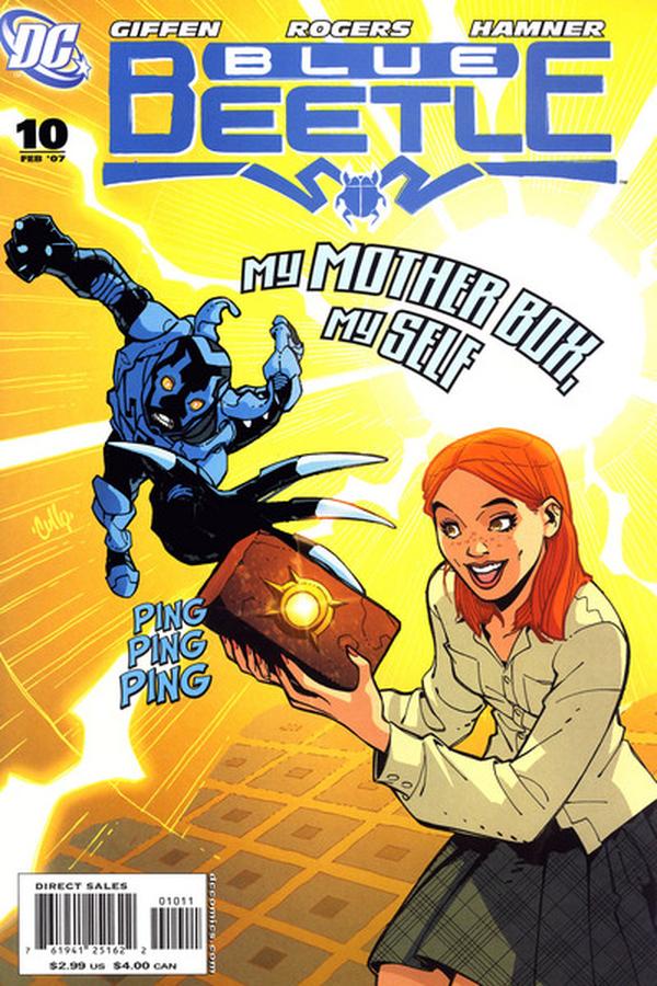 The Blue Beetle (2006) #10 cover
