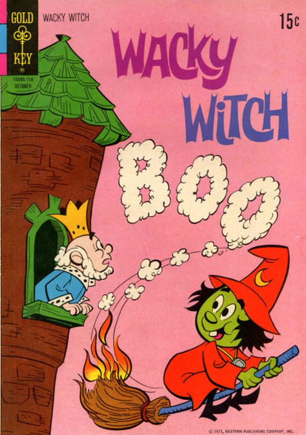 Cover of Wacky Witch #4