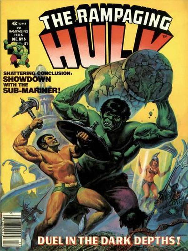 Cover of Rampaging Hulk #6
