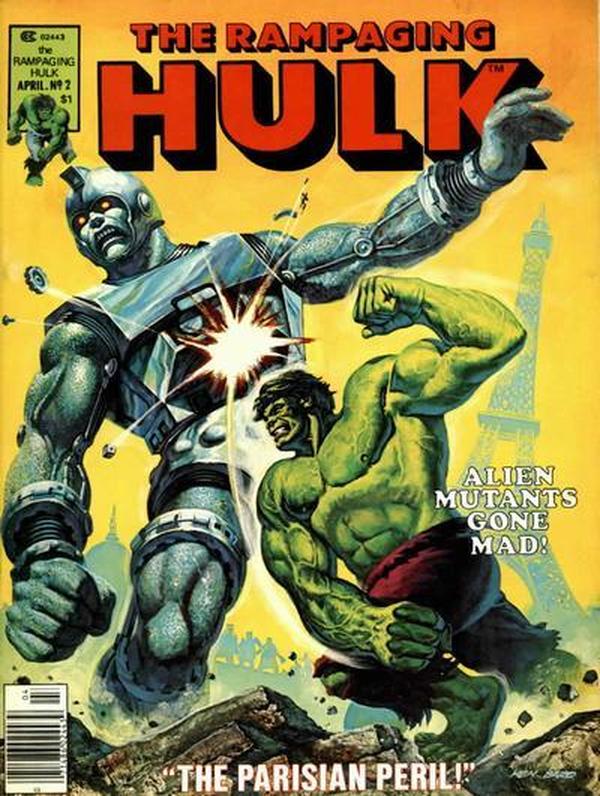 Cover of Rampaging Hulk #2