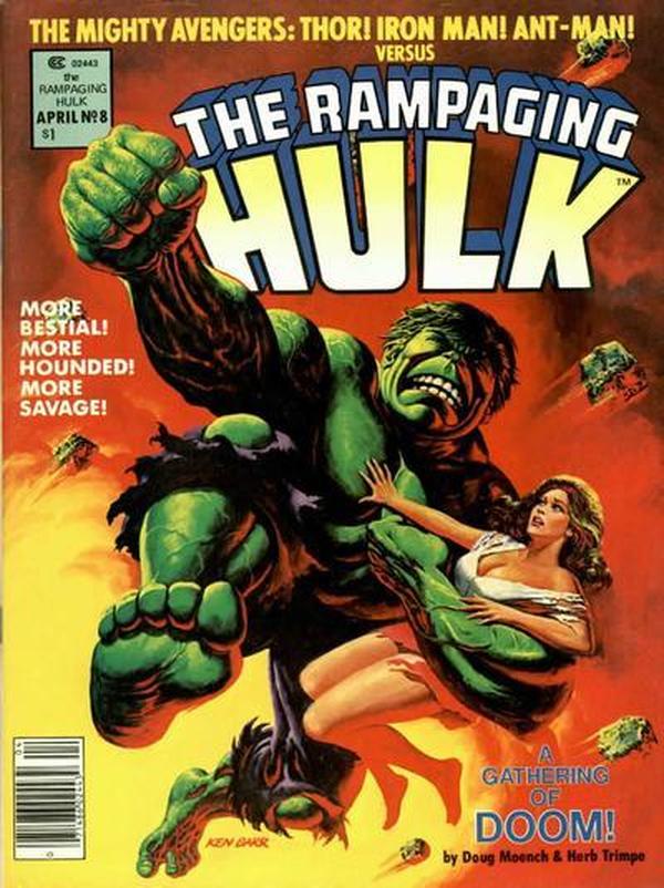 Cover of Rampaging Hulk #8