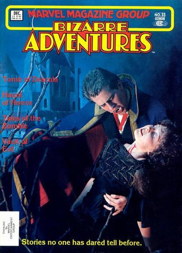 Bizarre Adventures (1981) #33 cover