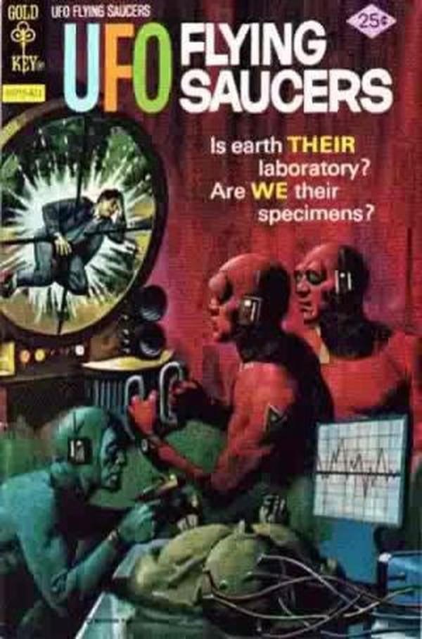 Cover of UFO Flying Saucers #9