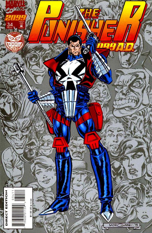 Punisher 2099 (1993) #34 cover