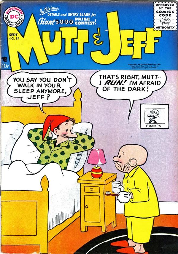 Mutt & Jeff (1939) #89 cover