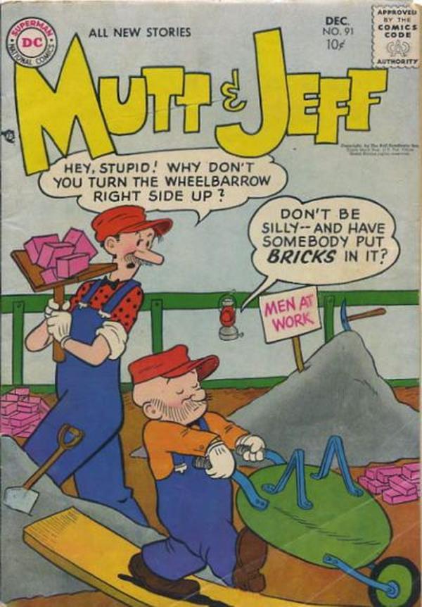 Mutt & Jeff (1939) #91 cover