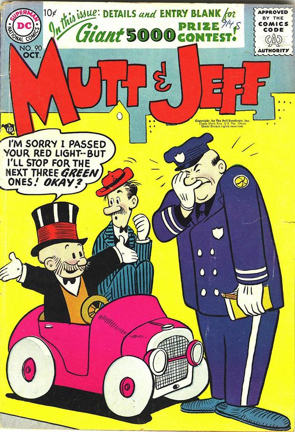 Mutt & Jeff (1939) #90 cover