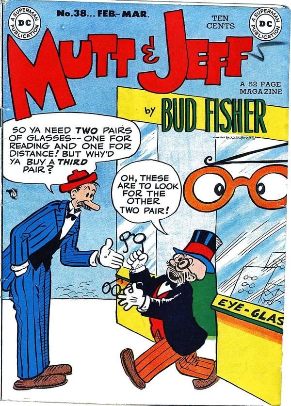 Mutt & Jeff (1939) #38 cover