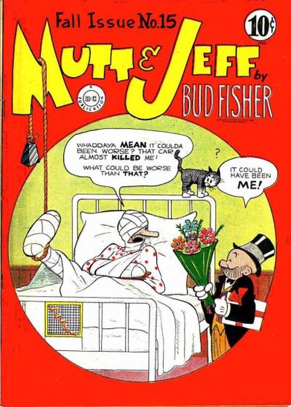 Mutt & Jeff (1939) #15 cover