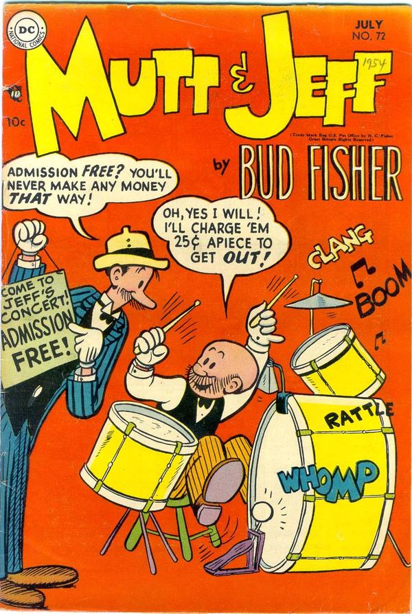 Mutt & Jeff (1939) #72 cover