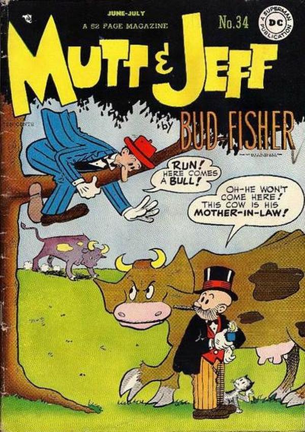 Mutt & Jeff (1939) #34 cover