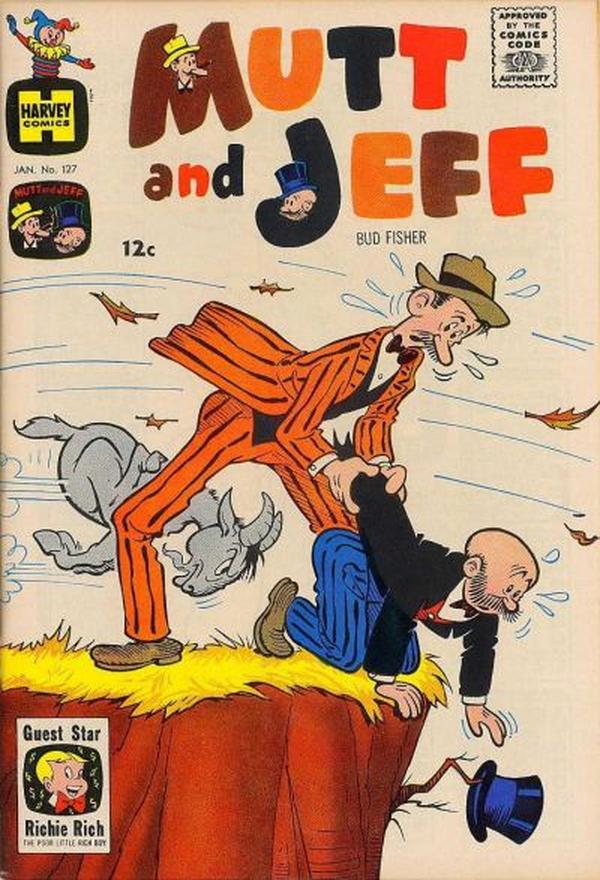 Cover of Mutt & Jeff #127