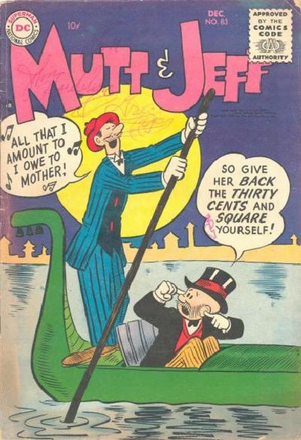 Mutt & Jeff (1939) #83 cover