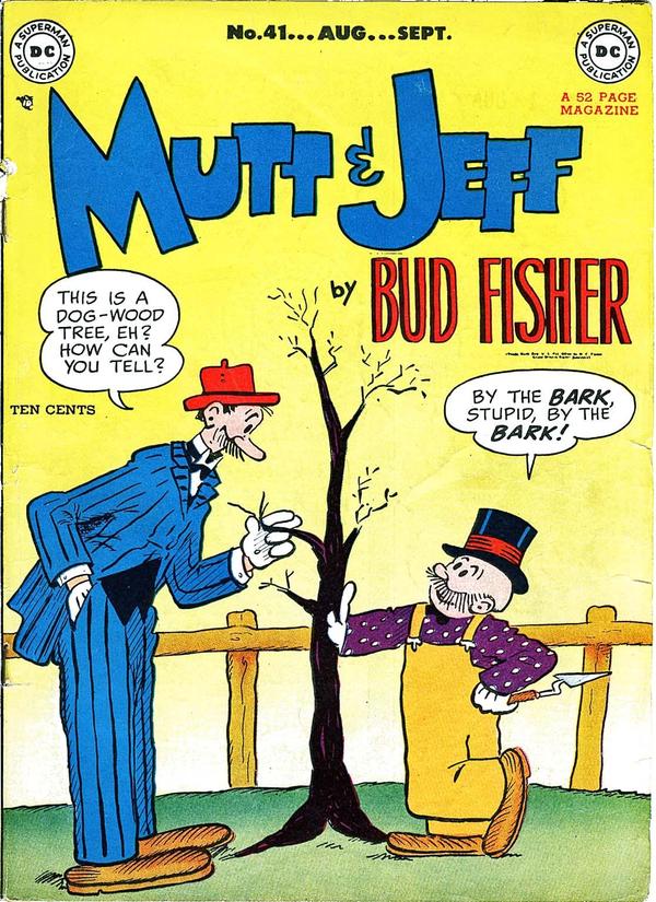 Mutt & Jeff (1939) #41 cover