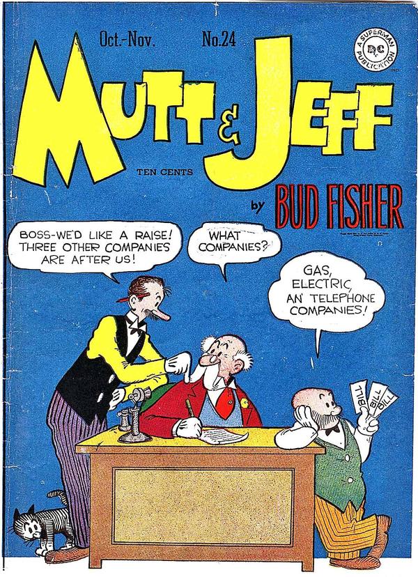 Mutt & Jeff (1939) #24 cover