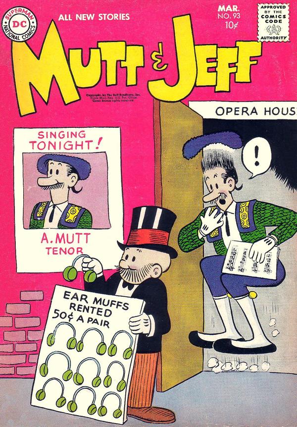 Mutt & Jeff (1939) #93 cover