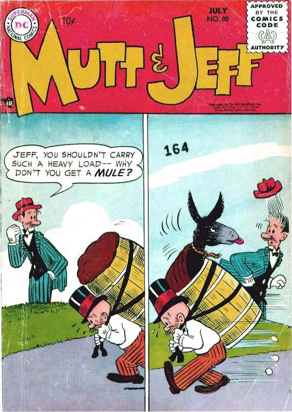 Mutt & Jeff (1939) #88 cover