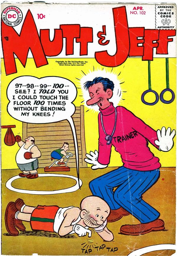 Mutt & Jeff (1939) #102 cover