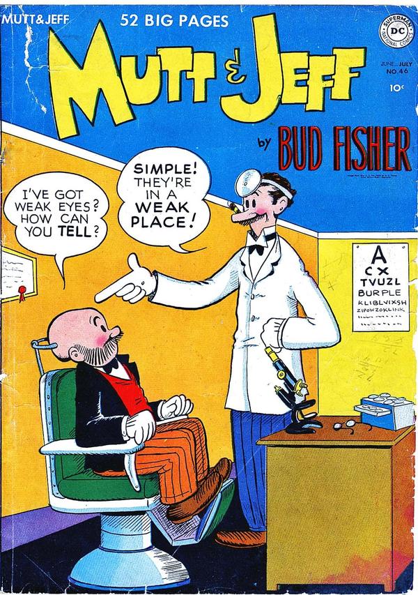 Mutt & Jeff (1939) #46 cover
