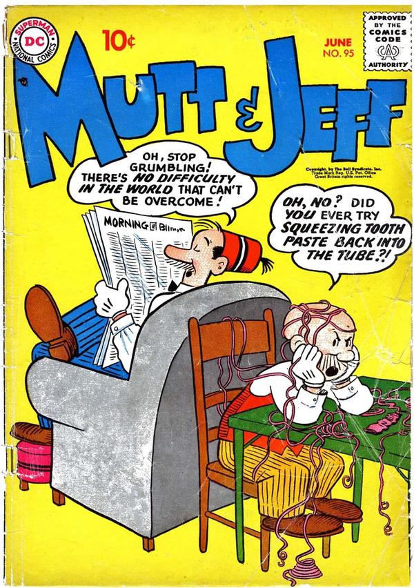Mutt & Jeff (1939) #95 cover