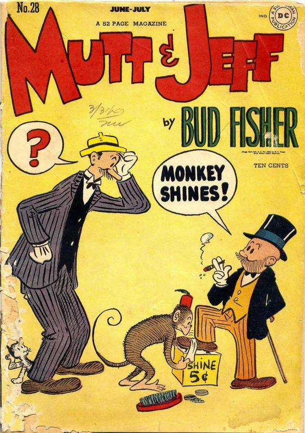 Mutt & Jeff (1939) #28 cover
