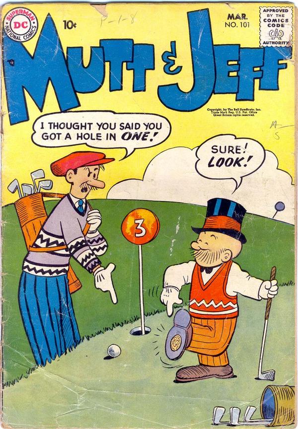 Mutt & Jeff (1939) #101 cover