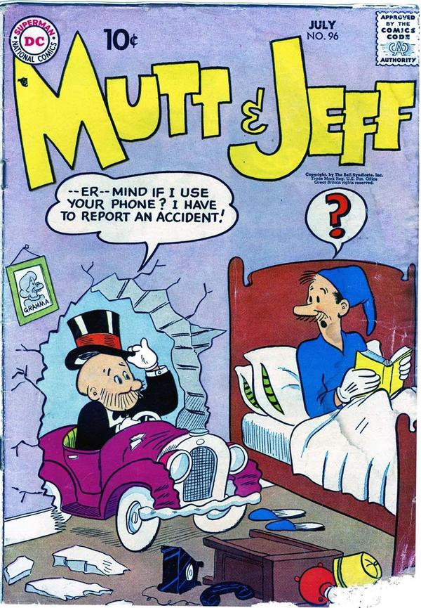 Mutt & Jeff (1939) #96 cover
